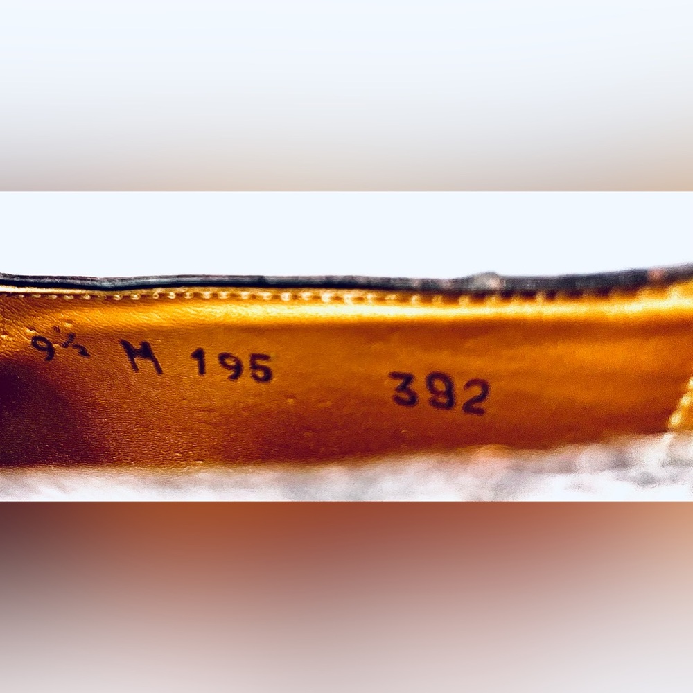 Rare Mezlan for Ingledews Vintage Loafers, 2tone Olive&Black Genuine Ostrich - Picture 10 of 11